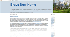 Desktop Screenshot of bravenewhome.blogspot.com