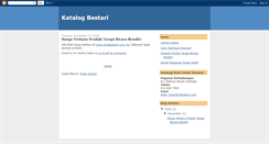 Desktop Screenshot of katalogbestari.blogspot.com