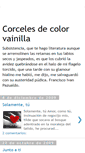 Mobile Screenshot of corcelesdecolorvainilla.blogspot.com