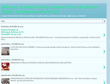 Tablet Screenshot of bibliojosedealencar.blogspot.com