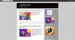 Desktop Screenshot of jl-producciones.blogspot.com