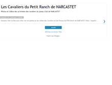 Tablet Screenshot of lescavaliersdupetitranch.blogspot.com