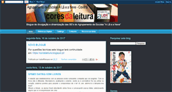 Desktop Screenshot of coresdaleitura.blogspot.com