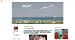 Desktop Screenshot of porcuarentamilcaminos.blogspot.com