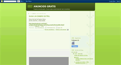 Desktop Screenshot of anunciosvarios-gratis.blogspot.com