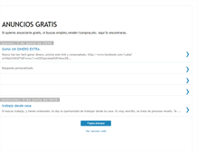 Tablet Screenshot of anunciosvarios-gratis.blogspot.com