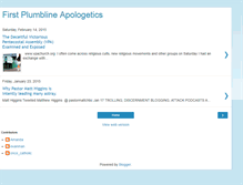 Tablet Screenshot of firstplumbline.blogspot.com