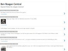 Tablet Screenshot of benreagancentral.blogspot.com