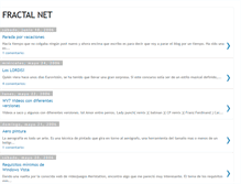 Tablet Screenshot of fractalnet.blogspot.com