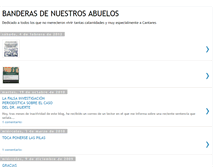 Tablet Screenshot of banderasdenuestrosabuelos.blogspot.com