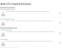 Tablet Screenshot of butikamiza.blogspot.com
