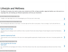 Tablet Screenshot of lifestyleandwellness.blogspot.com