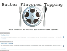 Tablet Screenshot of butterflavoredtopping.blogspot.com