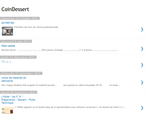Tablet Screenshot of coindessert.blogspot.com