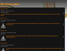 Tablet Screenshot of myfamousplace.blogspot.com