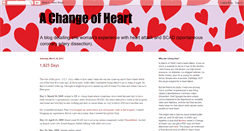 Desktop Screenshot of a-changeofheart.blogspot.com
