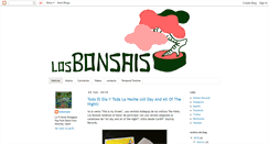 Desktop Screenshot of bonsaisnoisepop.blogspot.com