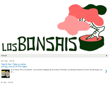 Tablet Screenshot of bonsaisnoisepop.blogspot.com
