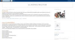 Desktop Screenshot of labandamilitar.blogspot.com