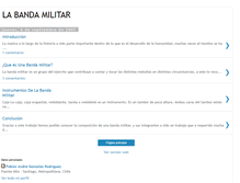 Tablet Screenshot of labandamilitar.blogspot.com