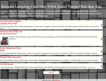 Tablet Screenshot of caralangsingdiet.blogspot.com