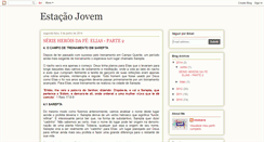 Desktop Screenshot of estacaojovembarra.blogspot.com
