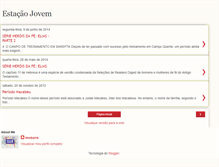 Tablet Screenshot of estacaojovembarra.blogspot.com