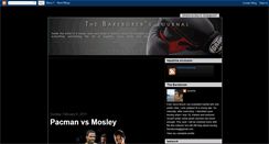 Desktop Screenshot of bareboxersjournal.blogspot.com