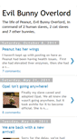 Mobile Screenshot of evilbunnyoverlord.blogspot.com