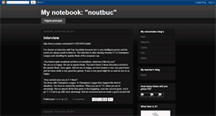 Desktop Screenshot of noutbuc.blogspot.com