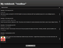 Tablet Screenshot of noutbuc.blogspot.com