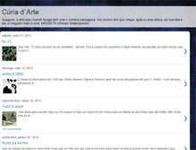 Tablet Screenshot of curiadarte.blogspot.com