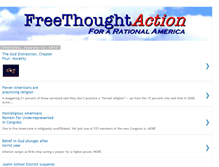 Tablet Screenshot of freethoughtactionblog.blogspot.com