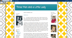 Desktop Screenshot of burns-threemenandalittlelady.blogspot.com