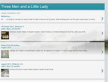 Tablet Screenshot of burns-threemenandalittlelady.blogspot.com