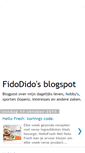 Mobile Screenshot of fidodido78.blogspot.com