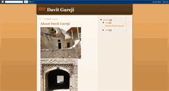 Desktop Screenshot of davitgareji.blogspot.com