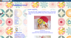 Desktop Screenshot of peekaboo-corner.blogspot.com