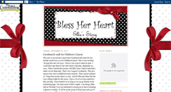 Desktop Screenshot of blesselliesheart.blogspot.com