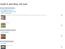 Tablet Screenshot of builditandtheywillcum.blogspot.com