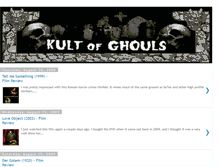 Tablet Screenshot of kult-of-ghouls.blogspot.com