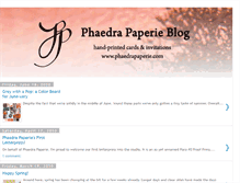 Tablet Screenshot of phaedrapaperie.blogspot.com