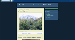 Desktop Screenshot of equalpartners2007.blogspot.com