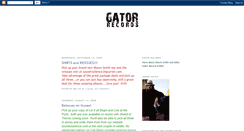 Desktop Screenshot of gatorrecords.blogspot.com