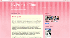 Desktop Screenshot of mypointsintime.blogspot.com