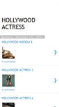 Mobile Screenshot of hollywood-actress-stills.blogspot.com