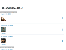 Tablet Screenshot of hollywood-actress-stills.blogspot.com