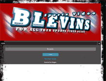 Tablet Screenshot of blevinssportsvideo.blogspot.com