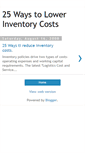 Mobile Screenshot of lowerinventorycost.blogspot.com