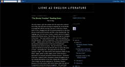 Desktop Screenshot of lienea2englit.blogspot.com